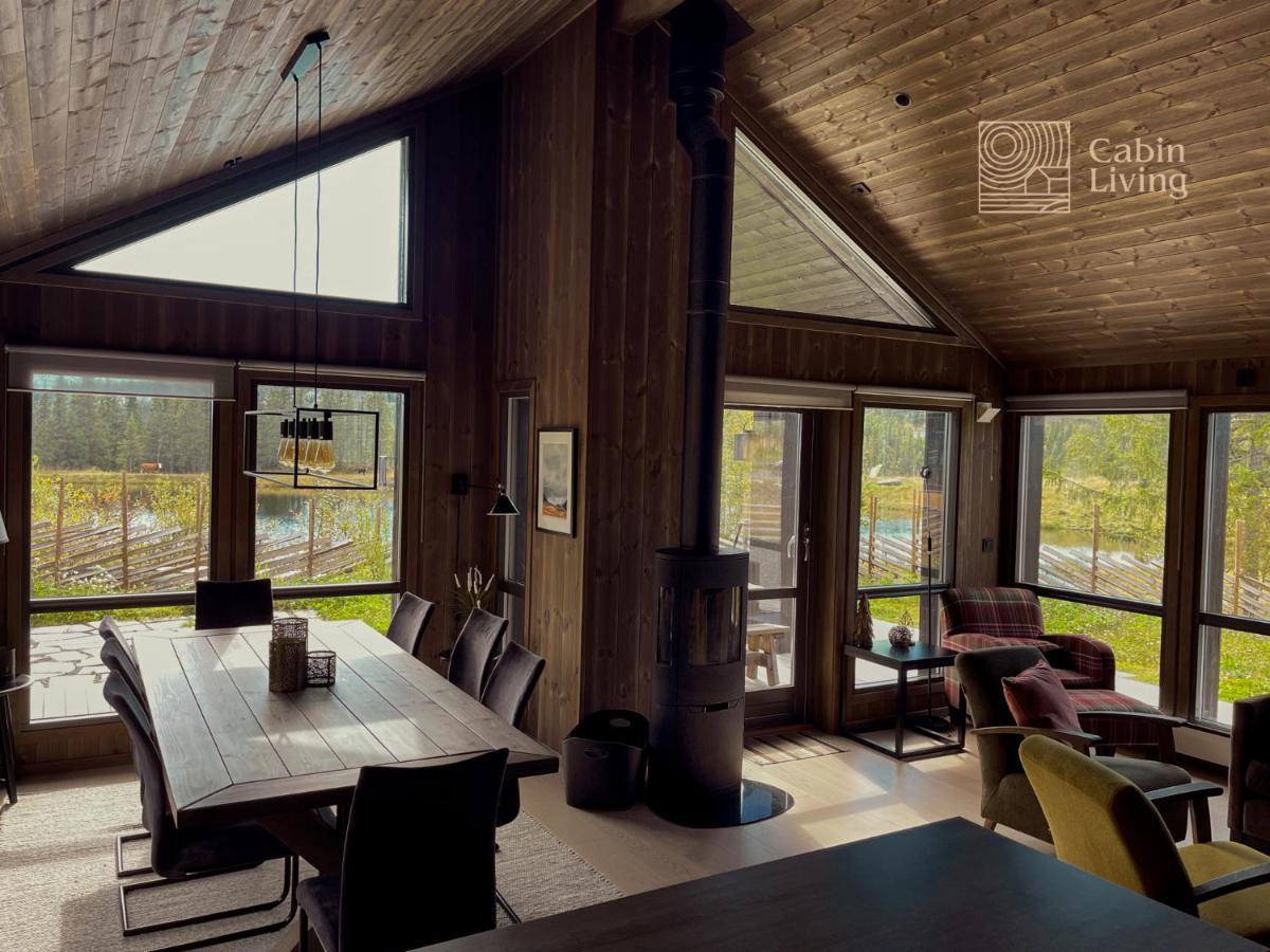 Modern Unique Cabin Fantastic Location Skeikampen Svingvoll المظهر الخارجي الصورة