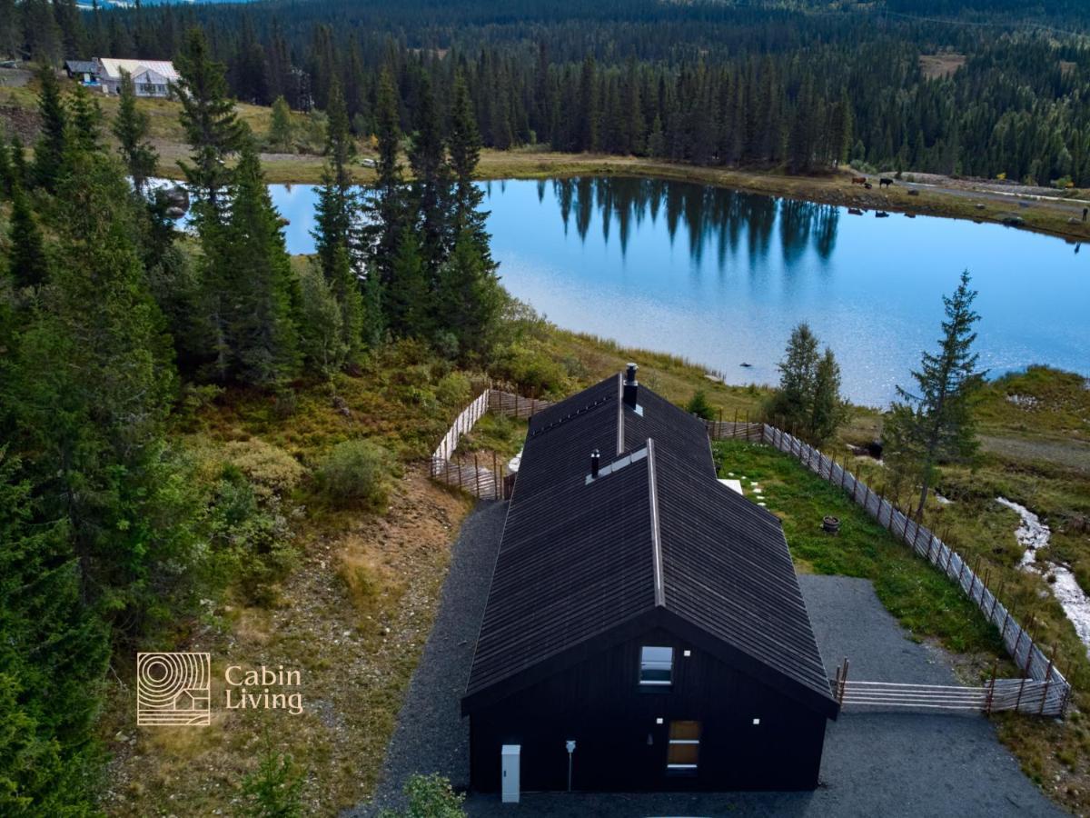 Modern Unique Cabin Fantastic Location Skeikampen Svingvoll المظهر الخارجي الصورة