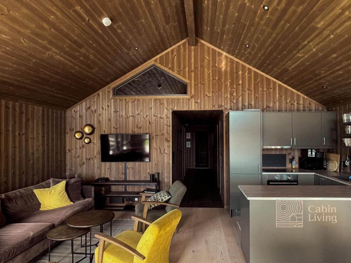 Modern Unique Cabin Fantastic Location Skeikampen Svingvoll المظهر الخارجي الصورة