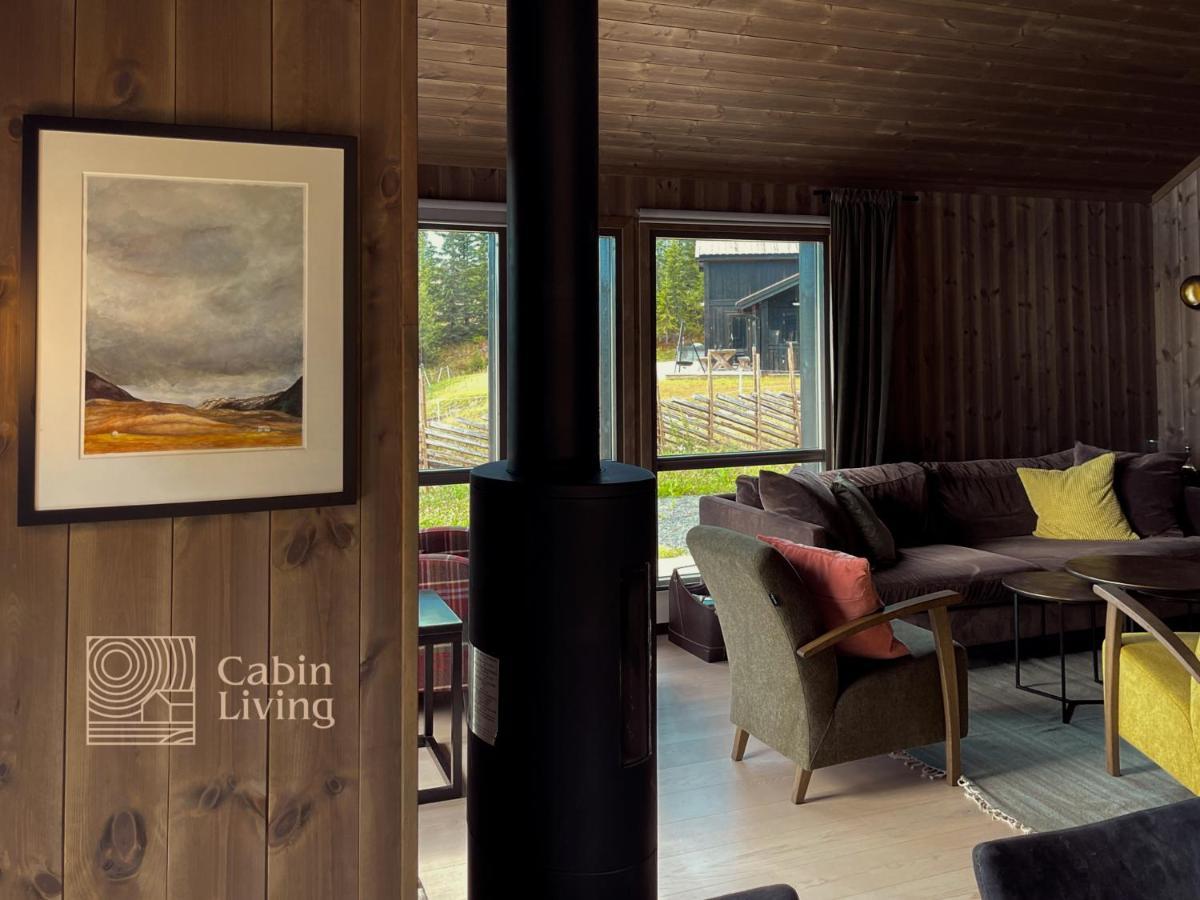 Modern Unique Cabin Fantastic Location Skeikampen Svingvoll المظهر الخارجي الصورة