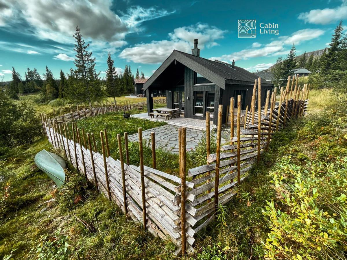 Modern Unique Cabin Fantastic Location Skeikampen Svingvoll المظهر الخارجي الصورة