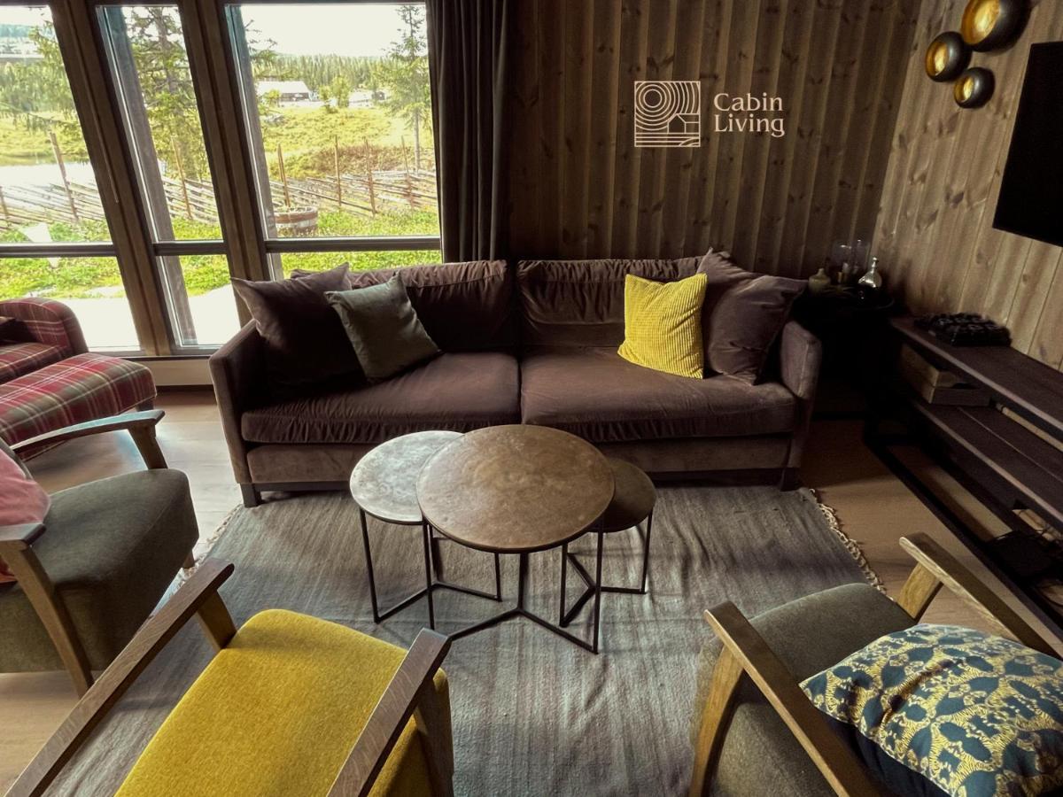 Modern Unique Cabin Fantastic Location Skeikampen Svingvoll المظهر الخارجي الصورة