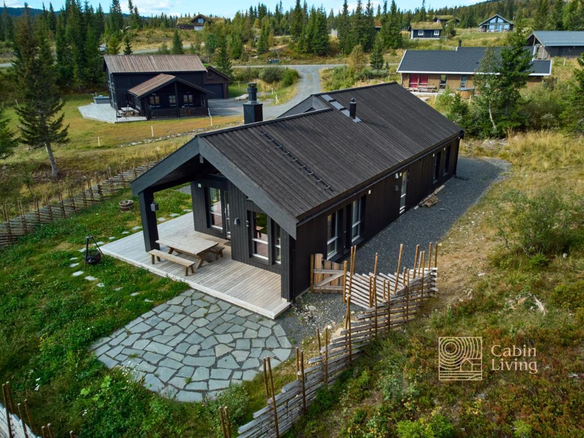 Modern Unique Cabin Fantastic Location Skeikampen Svingvoll المظهر الخارجي الصورة